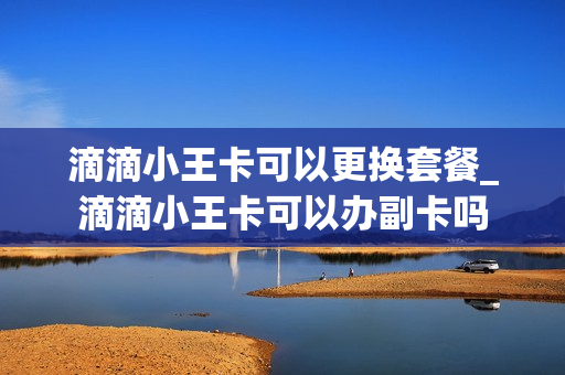 滴滴小王卡可以更换套餐_滴滴小王卡可以办副卡吗