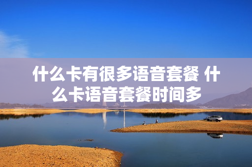 什么卡有很多语音套餐 什么卡语音套餐时间多