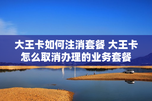 大王卡如何注消套餐 大王卡怎么取消办理的业务套餐