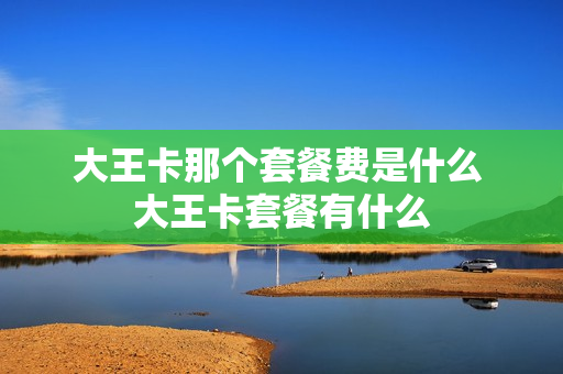 大王卡那个套餐费是什么 大王卡套餐有什么