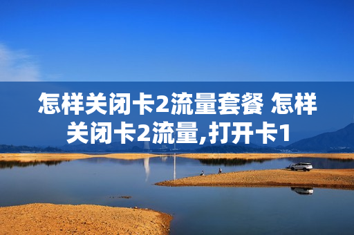 怎样关闭卡2流量套餐 怎样关闭卡2流量,打开卡1
