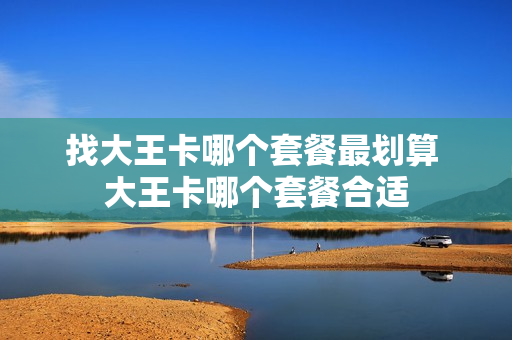 找大王卡哪个套餐最划算 大王卡哪个套餐合适