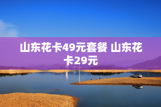 山东花卡49元套餐 山东花卡29元