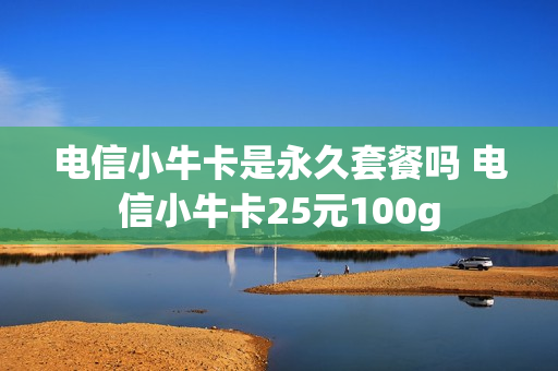 电信小牛卡是永久套餐吗 电信小牛卡25元100g