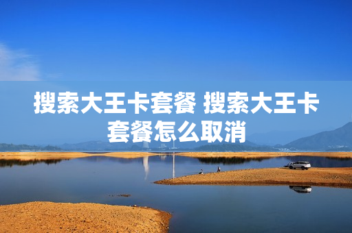 搜索大王卡套餐 搜索大王卡套餐怎么取消