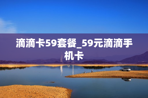 滴滴卡59套餐_59元滴滴手机卡