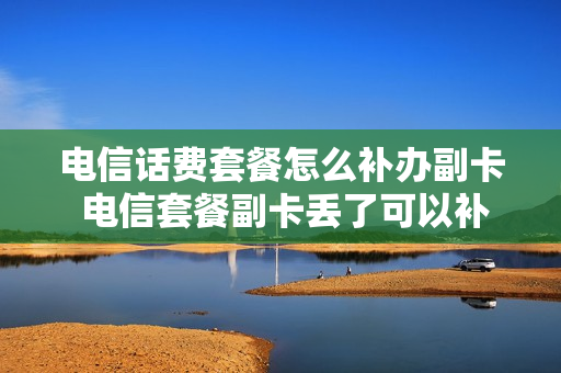 电信话费套餐怎么补办副卡 电信套餐副卡丢了可以补吗