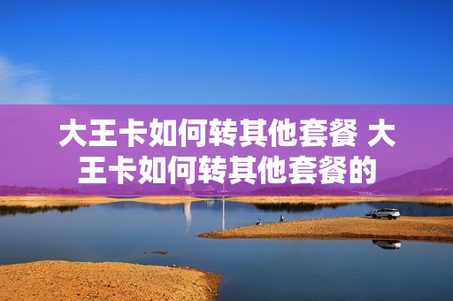 大王卡如何转其他套餐 大王卡如何转其他套餐的