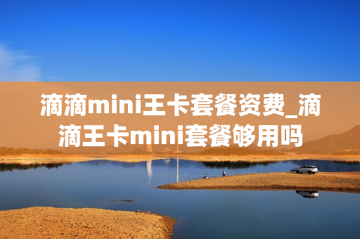 滴滴mini王卡套餐资费_滴滴王卡mini套餐够用吗
