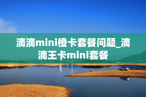 滴滴mini橙卡套餐问题_滴滴王卡mini套餐