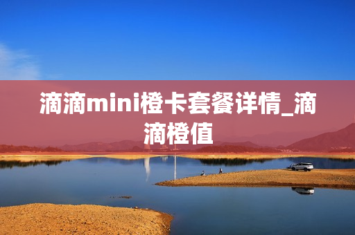 滴滴mini橙卡套餐详情_滴滴橙值