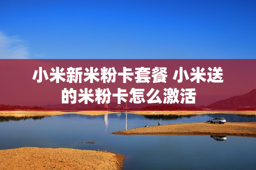 小米新米粉卡套餐 小米送的米粉卡怎么激活