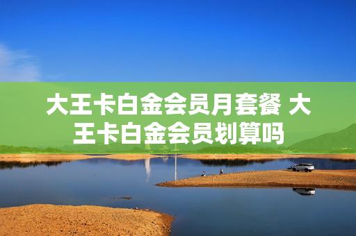 大王卡白金会员月套餐 大王卡白金会员划算吗