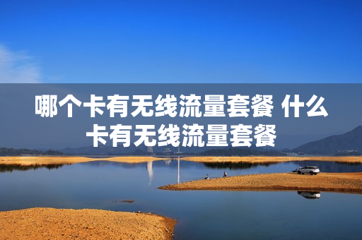 哪个卡有无线流量套餐 什么卡有无线流量套餐