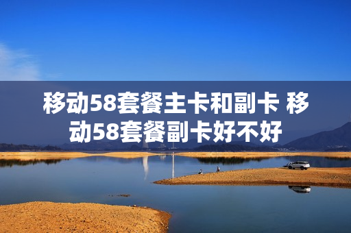 移动58套餐主卡和副卡 移动58套餐副卡好不好