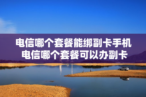 电信哪个套餐能绑副卡手机 电信哪个套餐可以办副卡