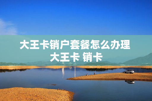 大王卡销户套餐怎么办理 大王卡 销卡