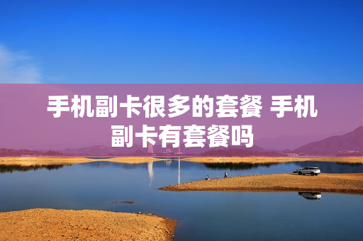 手机副卡很多的套餐 手机副卡有套餐吗