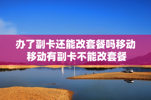 办了副卡还能改套餐吗移动 移动有副卡不能改套餐