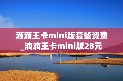 滴滴王卡mini版套餐资费_滴滴王卡mini版28元