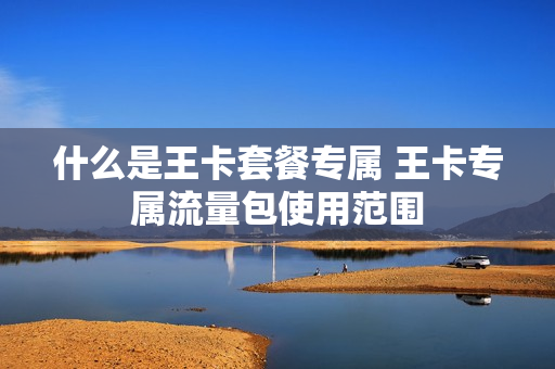 什么是王卡套餐专属 王卡专属流量包使用范围