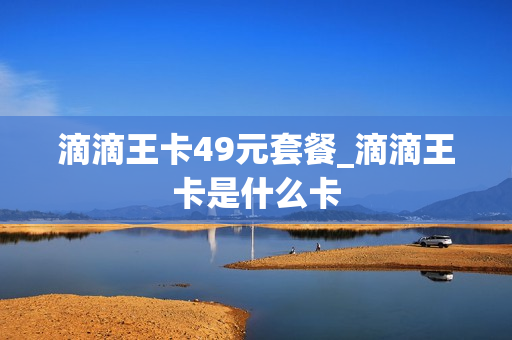滴滴王卡49元套餐_滴滴王卡是什么卡