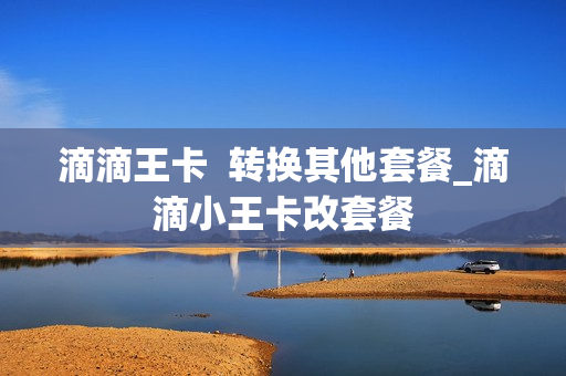 滴滴王卡  转换其他套餐_滴滴小王卡改套餐