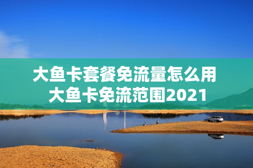 大鱼卡套餐免流量怎么用 大鱼卡免流范围2021