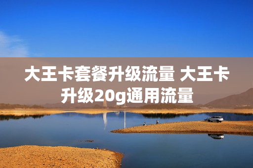 大王卡套餐升级流量 大王卡升级20g通用流量