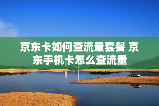 京东卡如何查流量套餐 京东手机卡怎么查流量
