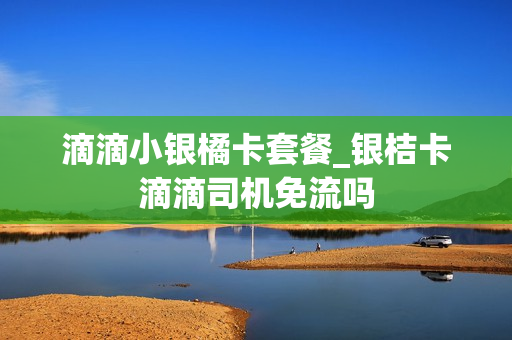 滴滴小银橘卡套餐_银桔卡滴滴司机免流吗