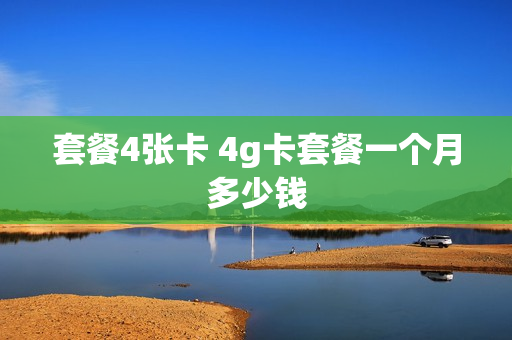 套餐4张卡 4g卡套餐一个月多少钱