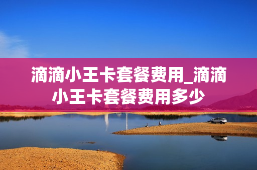 滴滴小王卡套餐费用_滴滴小王卡套餐费用多少