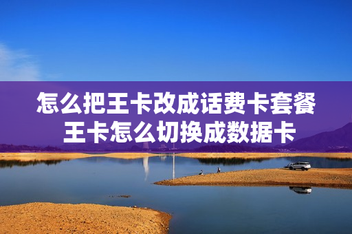 怎么把王卡改成话费卡套餐 王卡怎么切换成数据卡