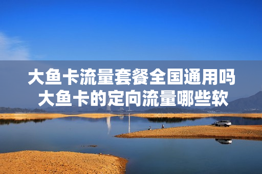 大鱼卡流量套餐全国通用吗 大鱼卡的定向流量哪些软件可以使用