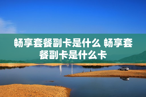 畅享套餐副卡是什么 畅享套餐副卡是什么卡