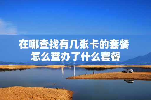 在哪查找有几张卡的套餐 怎么查办了什么套餐