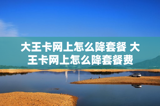 大王卡网上怎么降套餐 大王卡网上怎么降套餐费
