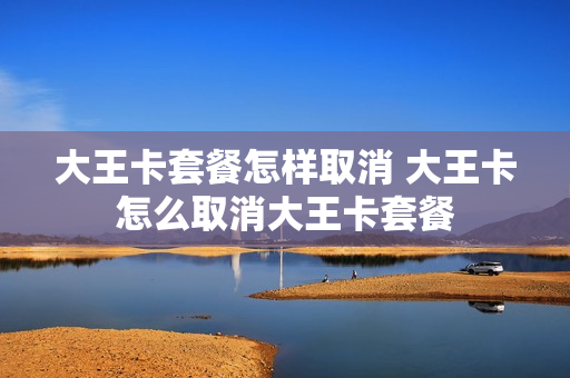 大王卡套餐怎样取消 大王卡怎么取消大王卡套餐