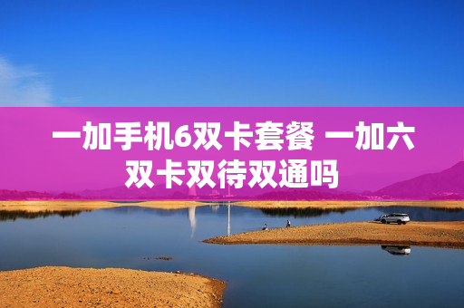 一加手机6双卡套餐 一加六双卡双待双通吗