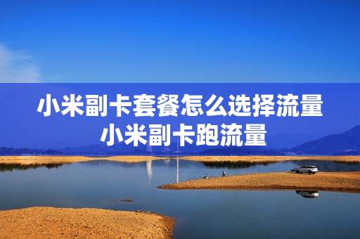 小米副卡套餐怎么选择流量 小米副卡跑流量