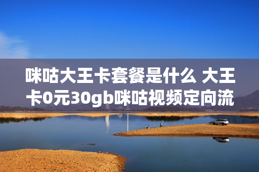 咪咕大王卡套餐是什么 大王卡0元30gb咪咕视频定向流量