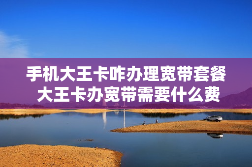 手机大王卡咋办理宽带套餐 大王卡办宽带需要什么费用吗