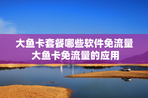 大鱼卡套餐哪些软件免流量 大鱼卡免流量的应用