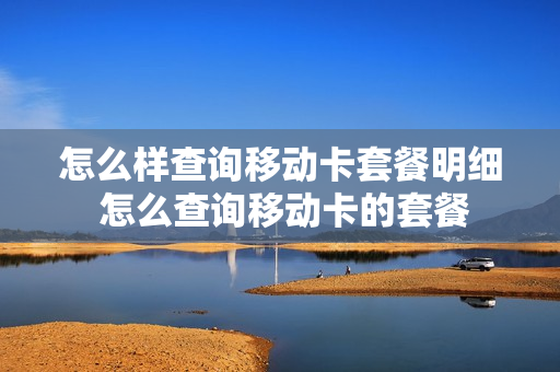 怎么样查询移动卡套餐明细 怎么查询移动卡的套餐