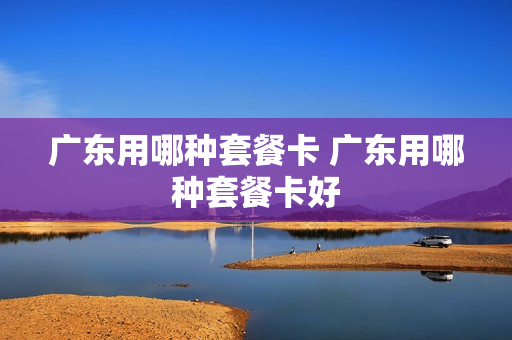 广东用哪种套餐卡 广东用哪种套餐卡好