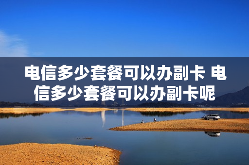 电信多少套餐可以办副卡 电信多少套餐可以办副卡呢