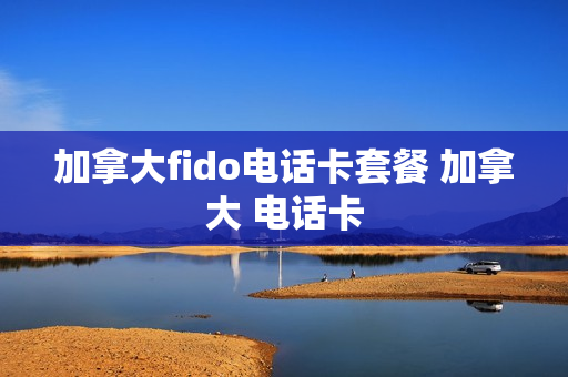 加拿大fido电话卡套餐 加拿大 电话卡