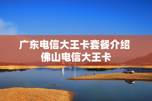 广东电信大王卡套餐介绍 佛山电信大王卡