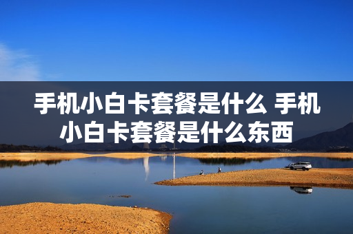 手机小白卡套餐是什么 手机小白卡套餐是什么东西